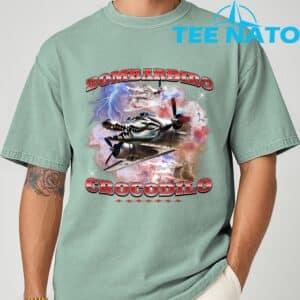 Bombardiro Crocodilo Italian Brainrot Meme T Shirt 9