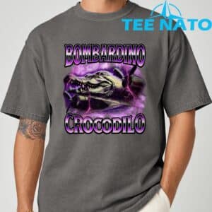Bombardiro Crocodilo Italian Brainrot Shirt 4