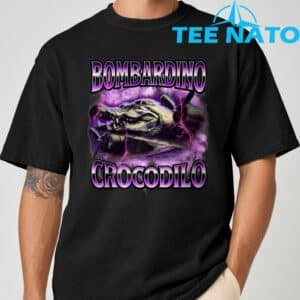 Bombardiro Crocodilo Italian Brainrot Shirt 8