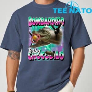Bombardiro Crocodilo Italian Brainrot T Shirt 1