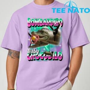 Bombardiro Crocodilo Italian Brainrot T Shirt 2