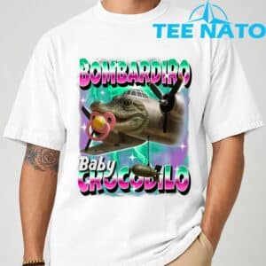 Bombardiro Crocodilo Italian Brainrot T Shirt 6
