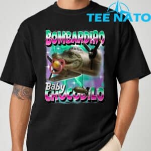 Bombardiro Crocodilo Italian Brainrot T Shirt 7