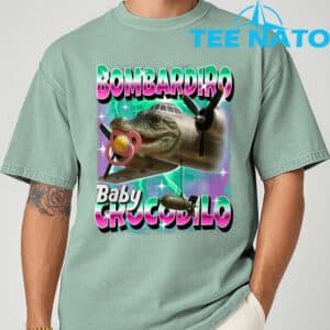 Bombardiro Crocodilo Italian Brainrot T Shirt 8