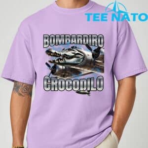 Bombardiro Crocodilo T Shirt 4