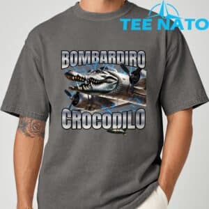 Bombardiro Crocodilo T Shirt 5