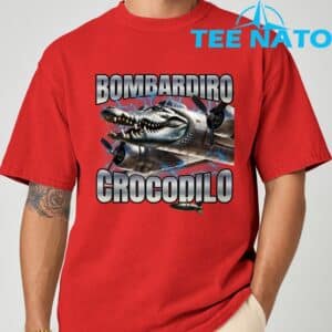 Bombardiro Crocodilo T Shirt 6