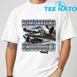 Bombardiro Crocodilo T Shirt 8