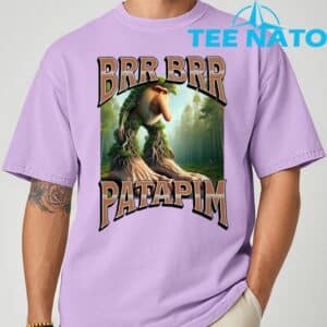 Brr Brr Patapim Funny Italian Brainrot T Shirt 3