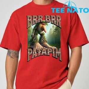 Brr Brr Patapim Funny Italian Brainrot T Shirt 5