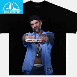 CM Punk Drug Free Knuckles Shirt 12 CM Punk Drug Free Knuckles Shirt