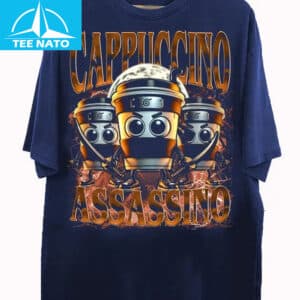 Cappuccino Assassino Italian Brainrot Animal Shirt1