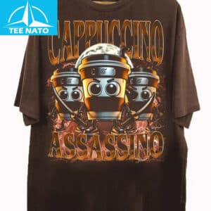 Cappuccino Assassino Italian Brainrot Animal Shirt2
