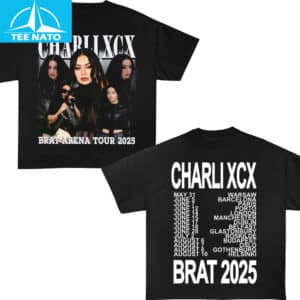 Charli XCX Brat 2025 Tour Shirt
