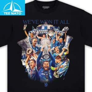 Chelsea FC We've Won It All Celebration Shirt 12 Chelsea FC Weve Won It All Celebration Shirt