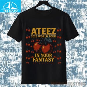 Cherry Ateez 2025 World Tour in Your Fantasy Shirt 14 Cherry Ateez 2025 World Tour in Your Fantasy Shirt