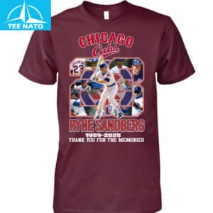 Chicago Cubs Ryne Sandberg 1959 2025 Baseball Memories Shirt4
