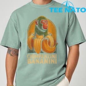 Chimpanzini Bananini Funny Italian Brainrot Kids Meme T Shirt 9