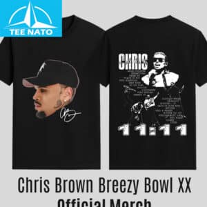 Chris Brown 1111 Album Tracklist Black Shirt 2
