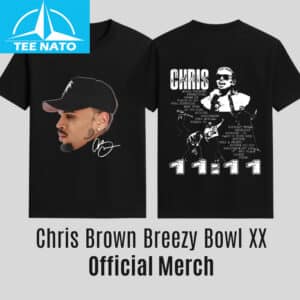 Chris Brown 1111 Album Tracklist Black Shirt