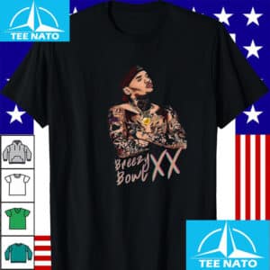 Chris Brown Breezy Bowl XX Cartoon Graphic Shirt