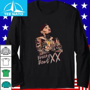 Chris Brown Breezy Bowl XX Cartoon Graphic Shirt3