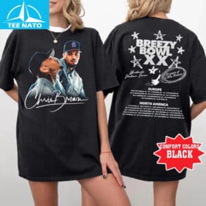 Chris Brown Breezy Bowl XX Concert 2025 Shirt 14 Chris Brown Breezy Bowl XX Concert 2025 Shirt