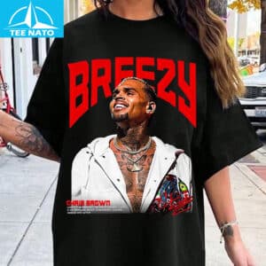 Chris Brown Breezy Singer Rapper Actor Graphic Shirt