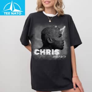 Chris Brown Lightning Graphic Music Fan Shirt4