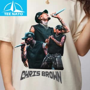 Chris Brown RB Pop Music Performance Shirt