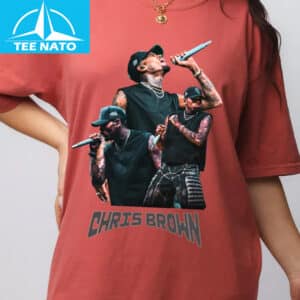 Chris Brown RB Pop Music Performance Shirt1