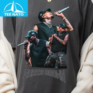 Chris Brown RB Pop Music Performance Shirt2