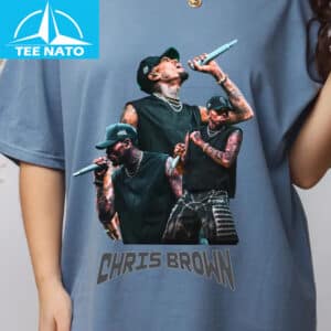 Chris Brown RB Pop Music Performance Shirt3