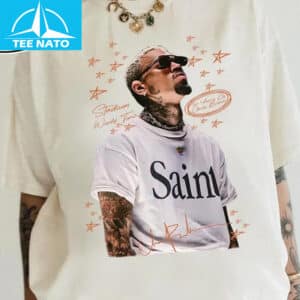 Chris Brown Saint Stadium World Tour Fan Shirt3