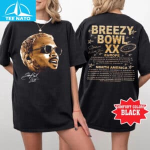Chris Brown Tour 2025 Vintage Shirt