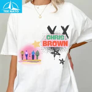 Chris Brown VX Graffiti Style Fan Shirt