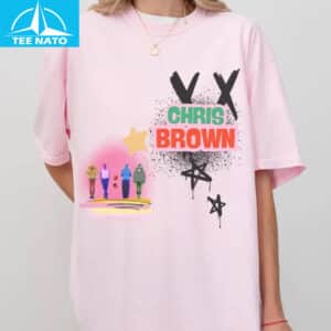 Chris Brown VX Graffiti Style Fan Shirt2