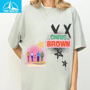 Chris Brown VX Graffiti Style Fan Shirt3