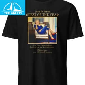 Clinton Blue Dress Guest Of The Year Epstein Island Shirt