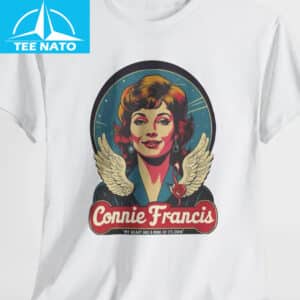 Connie Francis My Heart Has A Mind Of Its Own Angel Shirt