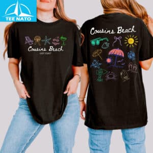 Cousins Beach East Coast Summer Graphic Shirt2