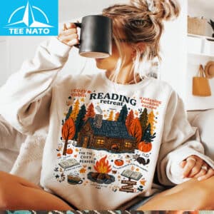 Cozy Cabin Reading Retreat Shirt3