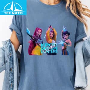 Cute Korean Girl Group Demon Hunters Graphic Shirt