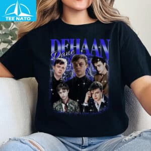 Dane Dehaan Actor Photo Collage Graphic Shirt