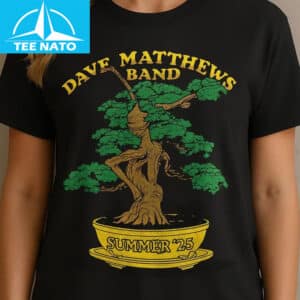 Dave Matthews Band Summer 2025 Tour Shirt