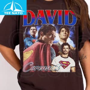 David Corenswet Super Hero Legacy Fan Shirt1