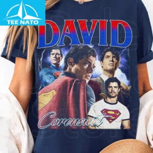 David Corenswet Super Hero Legacy Fan Shirt2