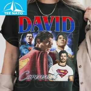 David Corenswet Super Hero Legacy Fan Shirt4