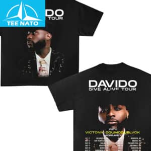 Davido 5Ive Alive Tour Shirt