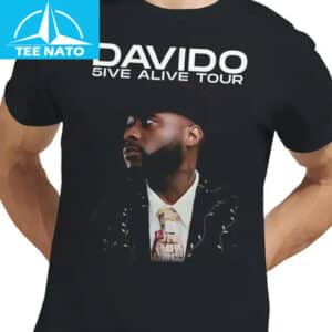 Davido 5Ive Alive Tour Shirt1